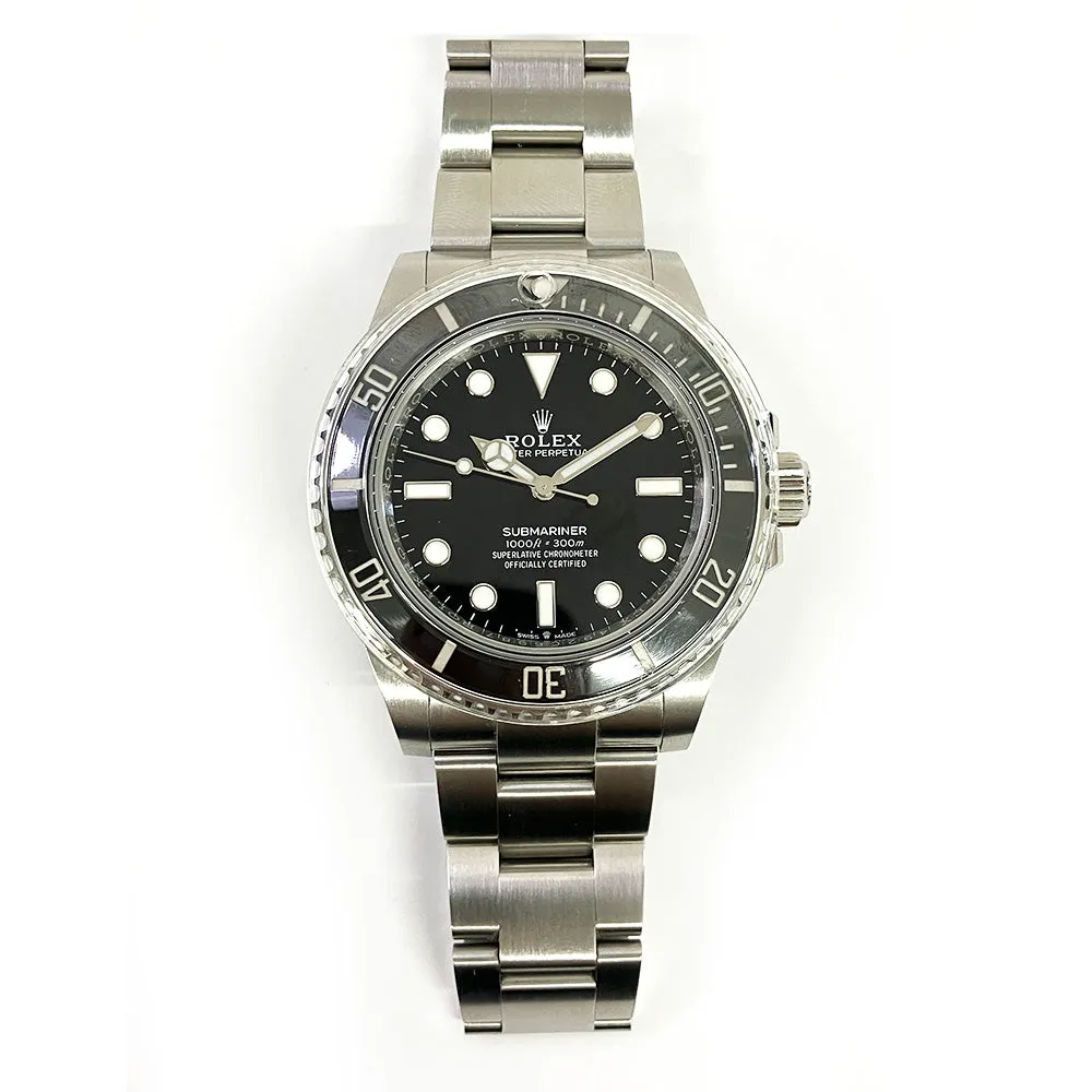 Rolex Submariner 124060 Black Dial Aug 2023