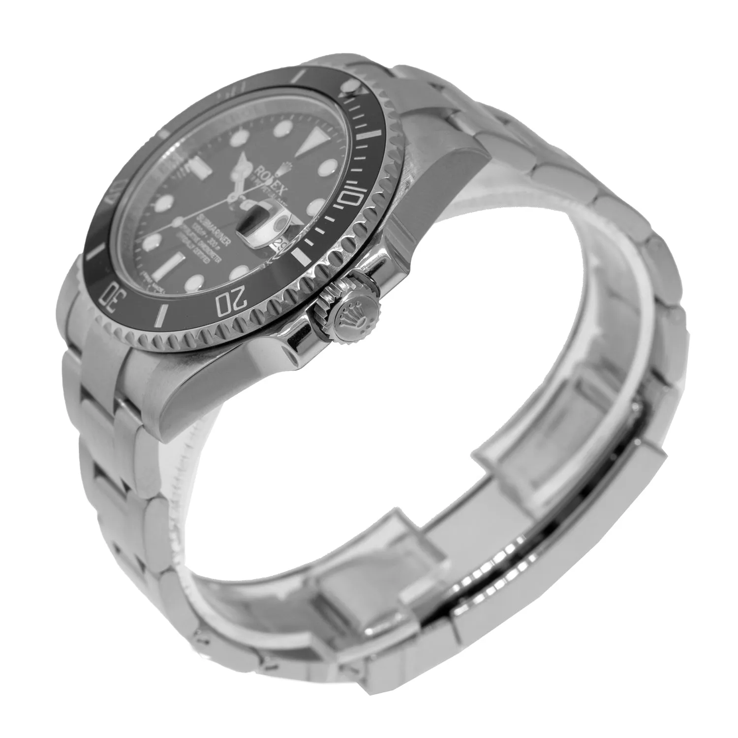 Rolex Submariner Date 40mm Stainless Steel Black Dial & Black Bezel 116610LN Papers 2015