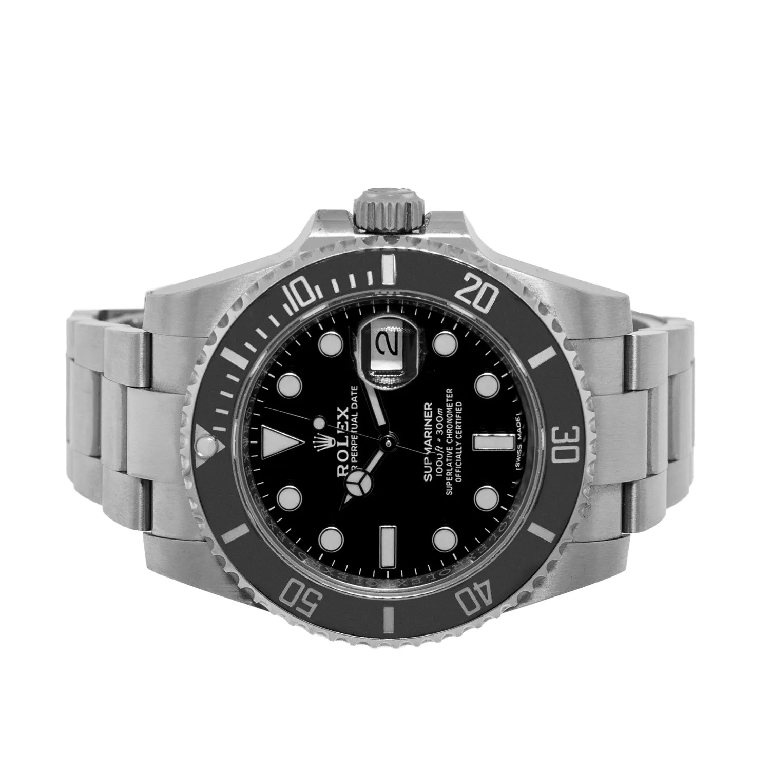 Rolex Submariner Date 40mm Stainless Steel Black Dial & Black Bezel 116610LN