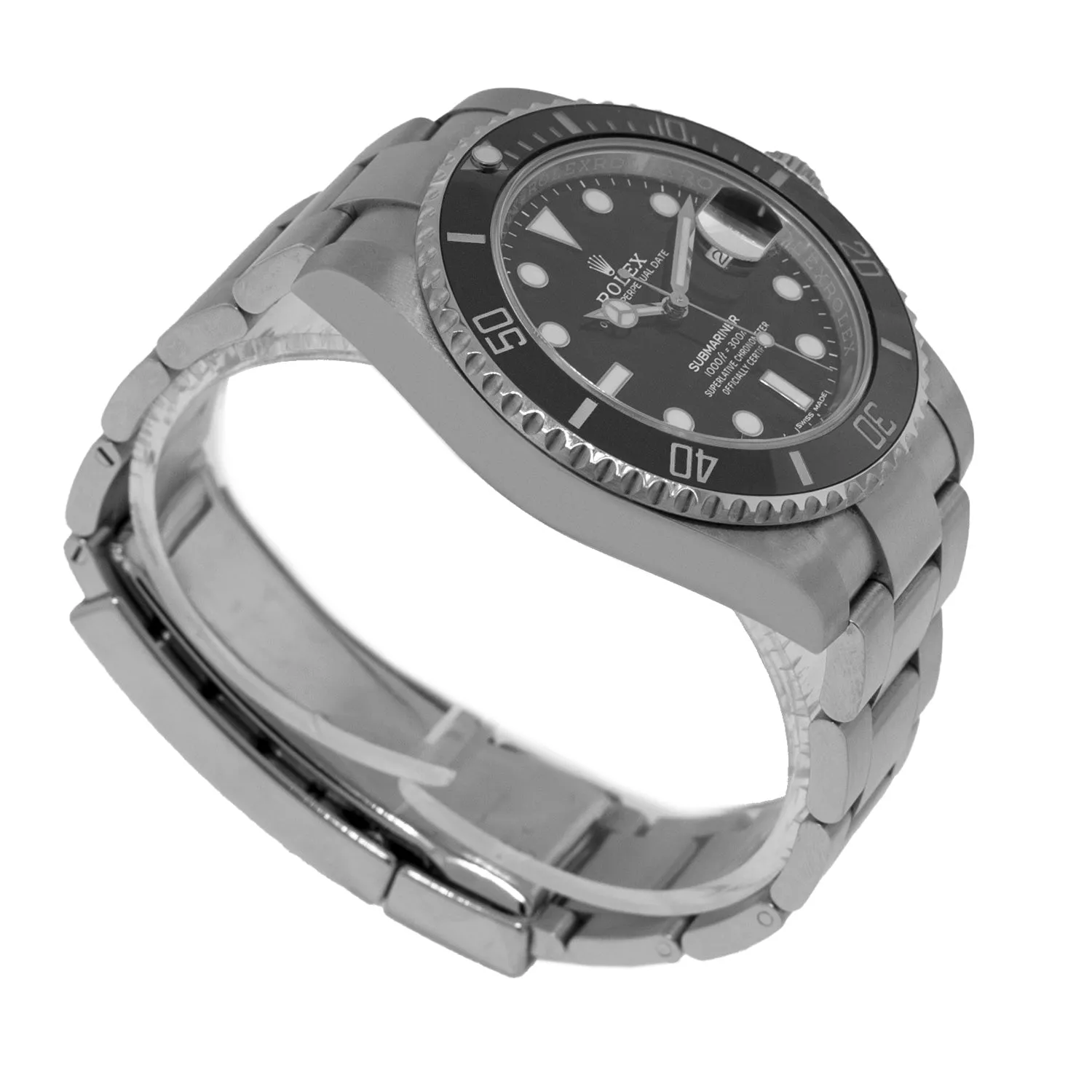 Rolex Submariner Date 40mm Stainless Steel Black Dial & Black Bezel 116610LN