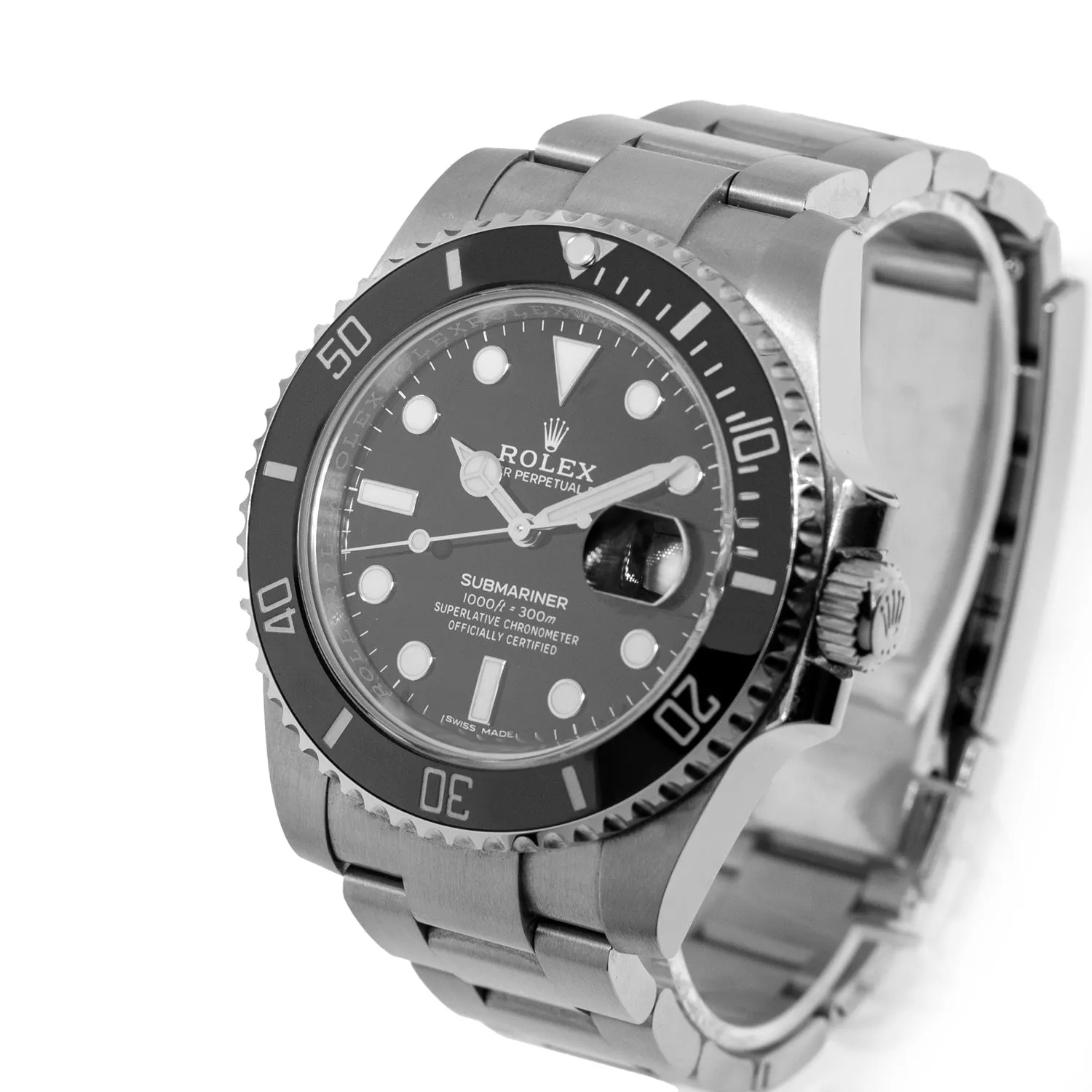 Rolex Submariner Date 40mm Stainless Steel Black Dial & Black Bezel 116610LN