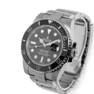Rolex Submariner Date 40mm Stainless Steel Black Dial & Black Bezel 116610LN