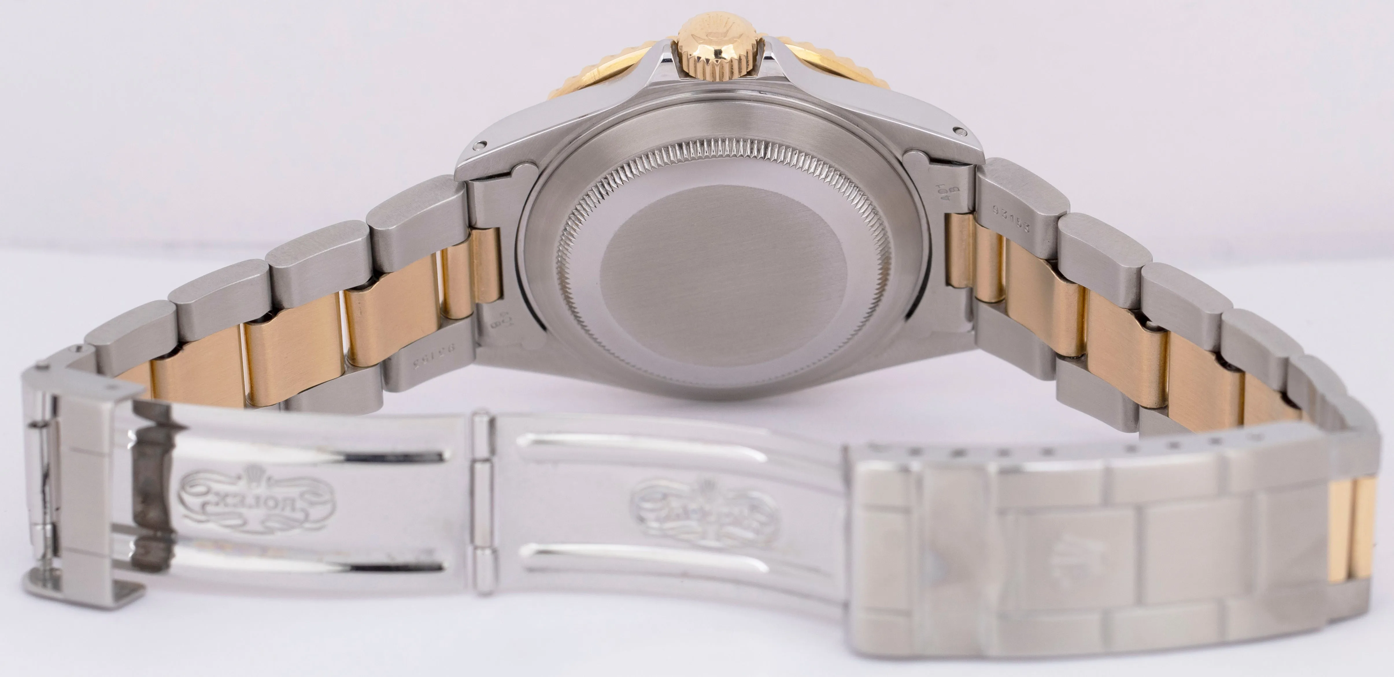 Rolex Submariner Date 40mm Two-Tone 18K Gold SERTI CHAMPAGNE DIAMOND Steel 16613