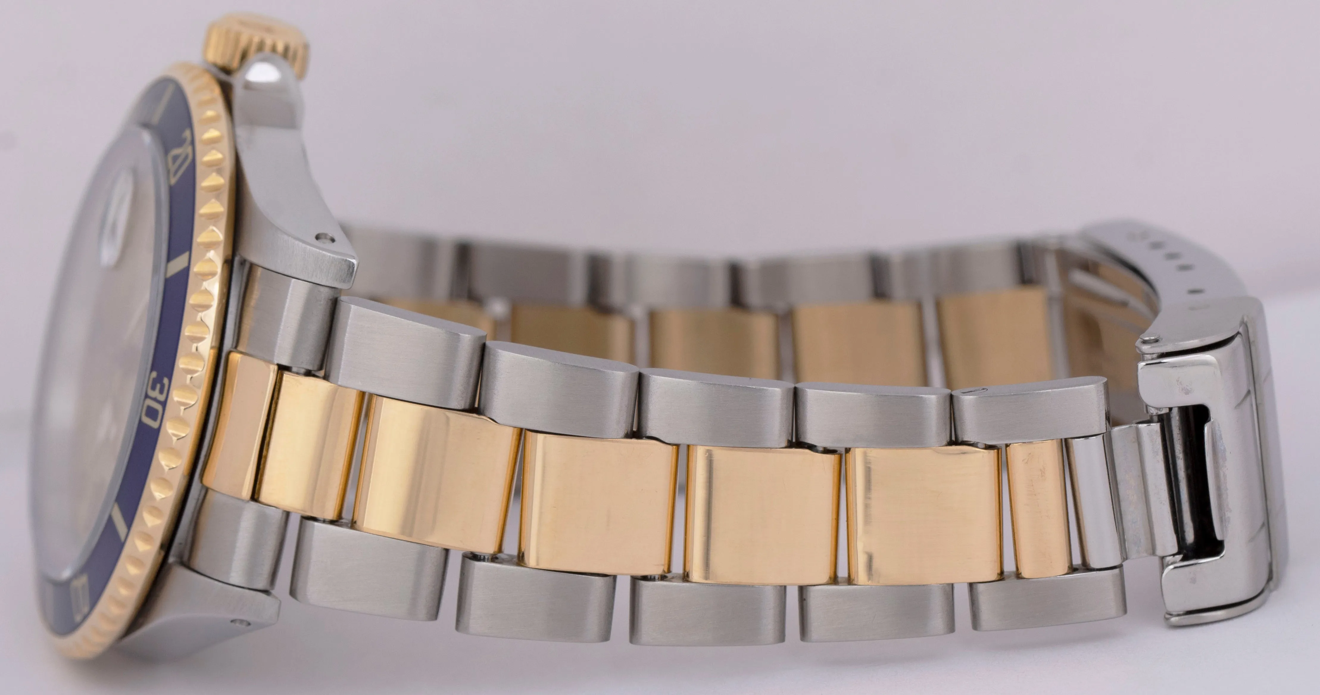 Rolex Submariner Date 40mm Two-Tone 18K Gold SERTI CHAMPAGNE DIAMOND Steel 16613