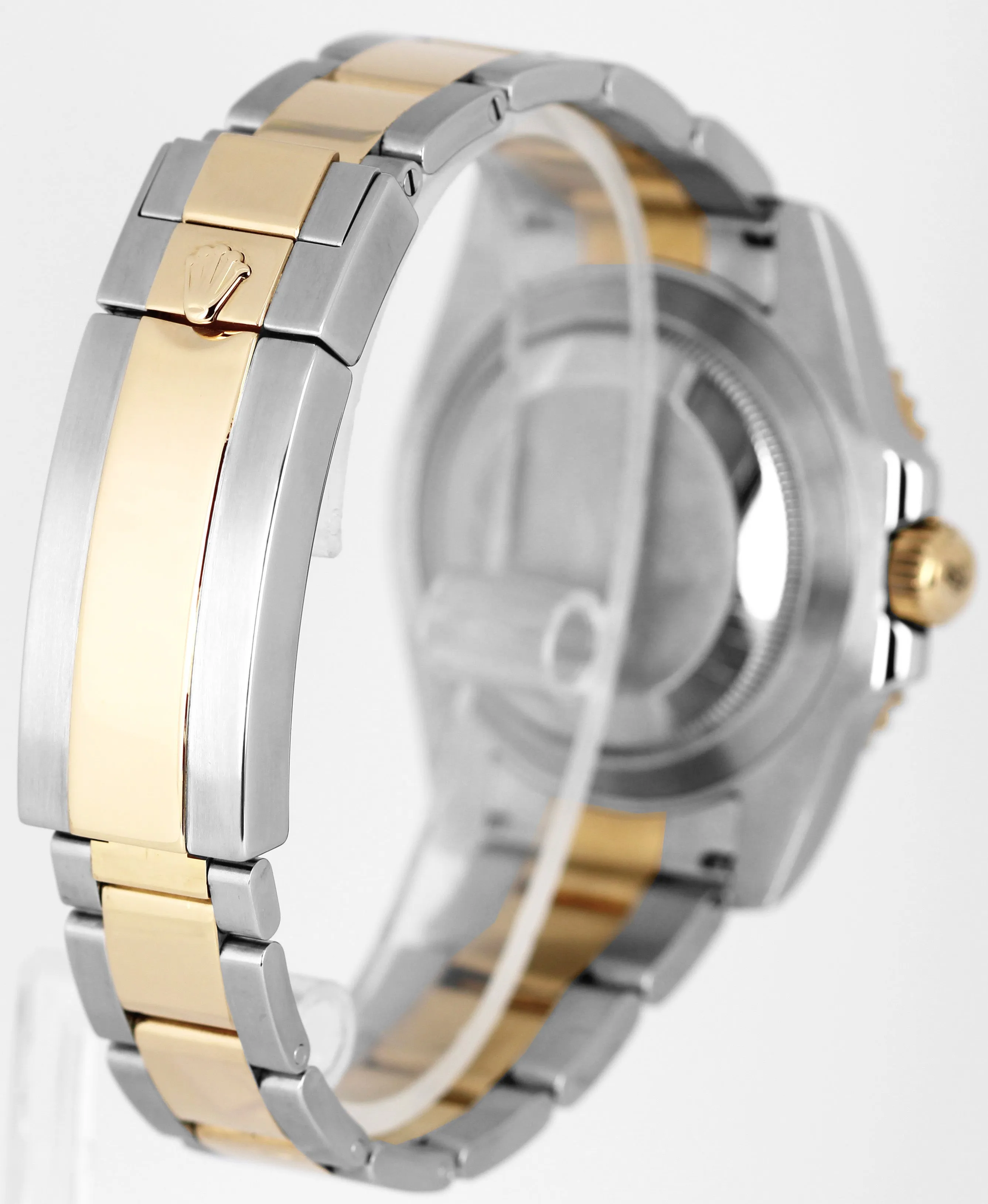 Rolex Submariner Date Two-Tone 18K Yellow Gold Steel Blue 40mm 116613 LB Watch