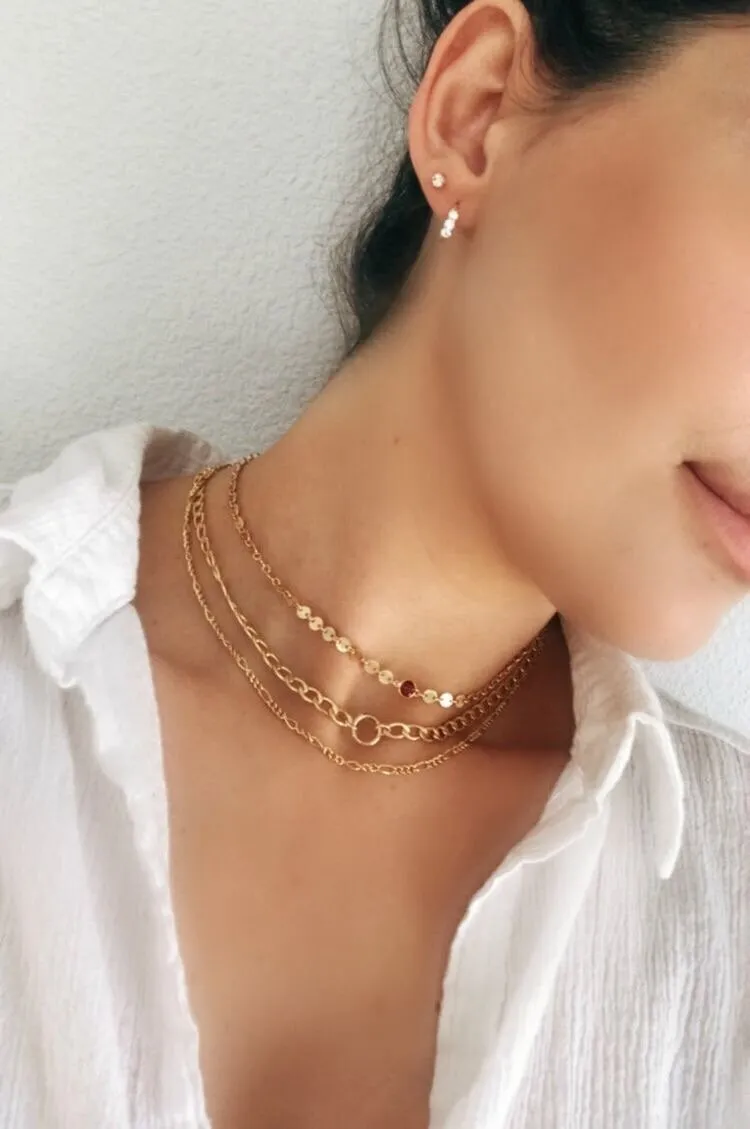ROSE GOLD SEQUIN CHAIN