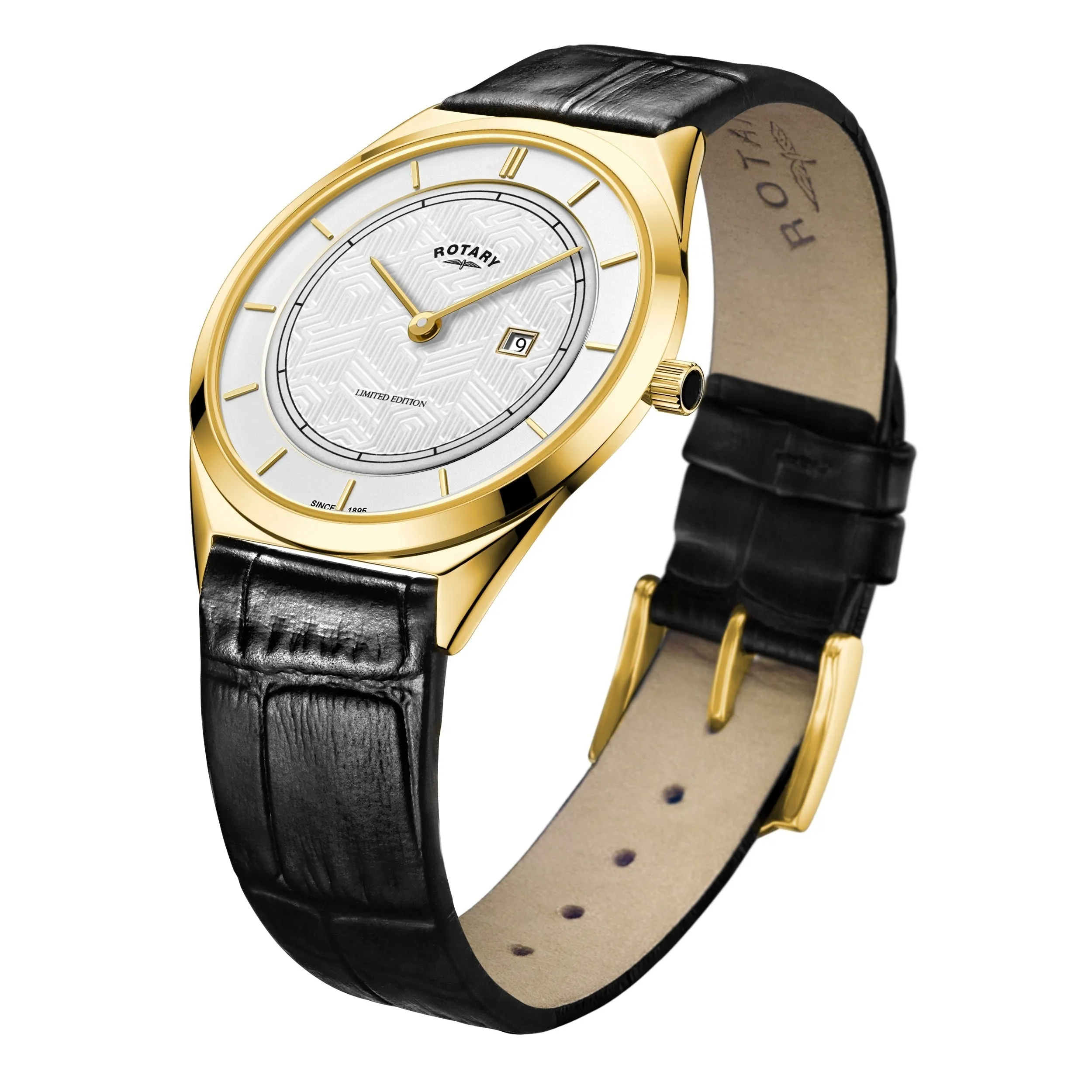 Rotary Ultra Slim Men's White Watch GS08007/02