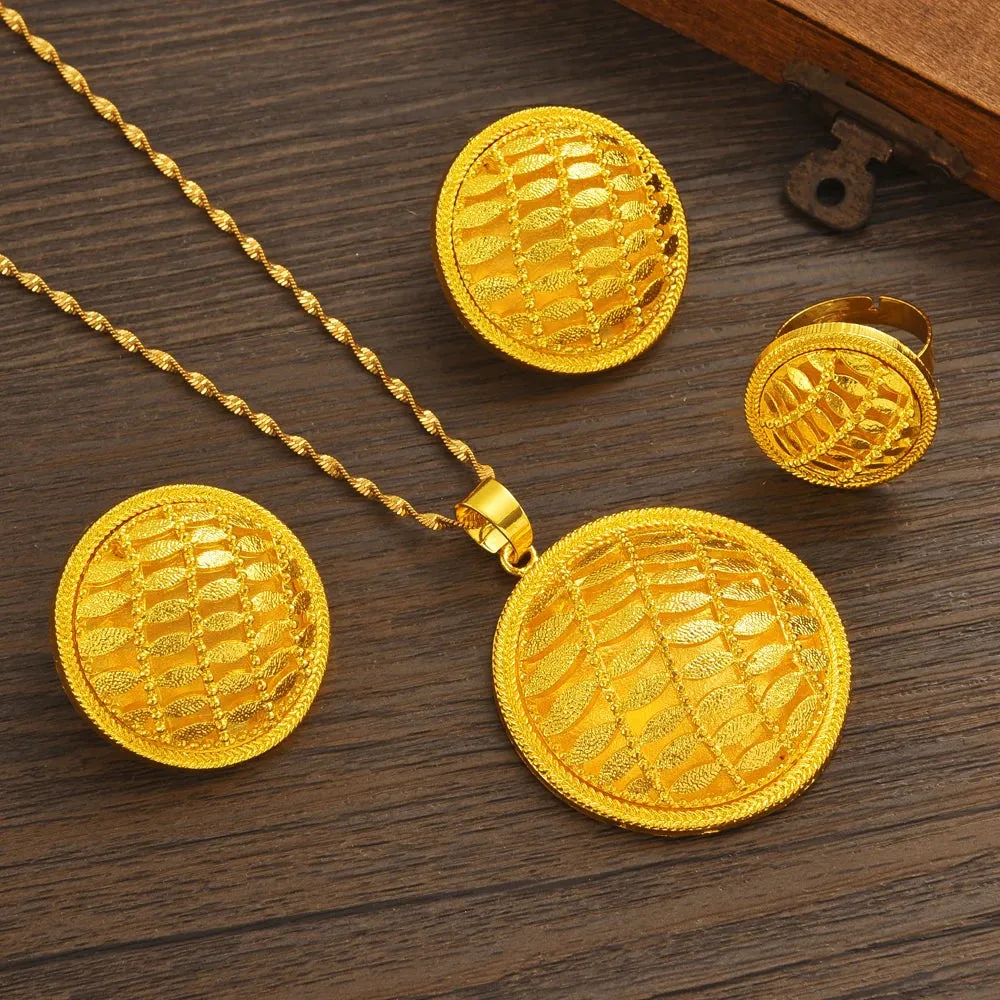 Round Leaf Habesha Jewelry