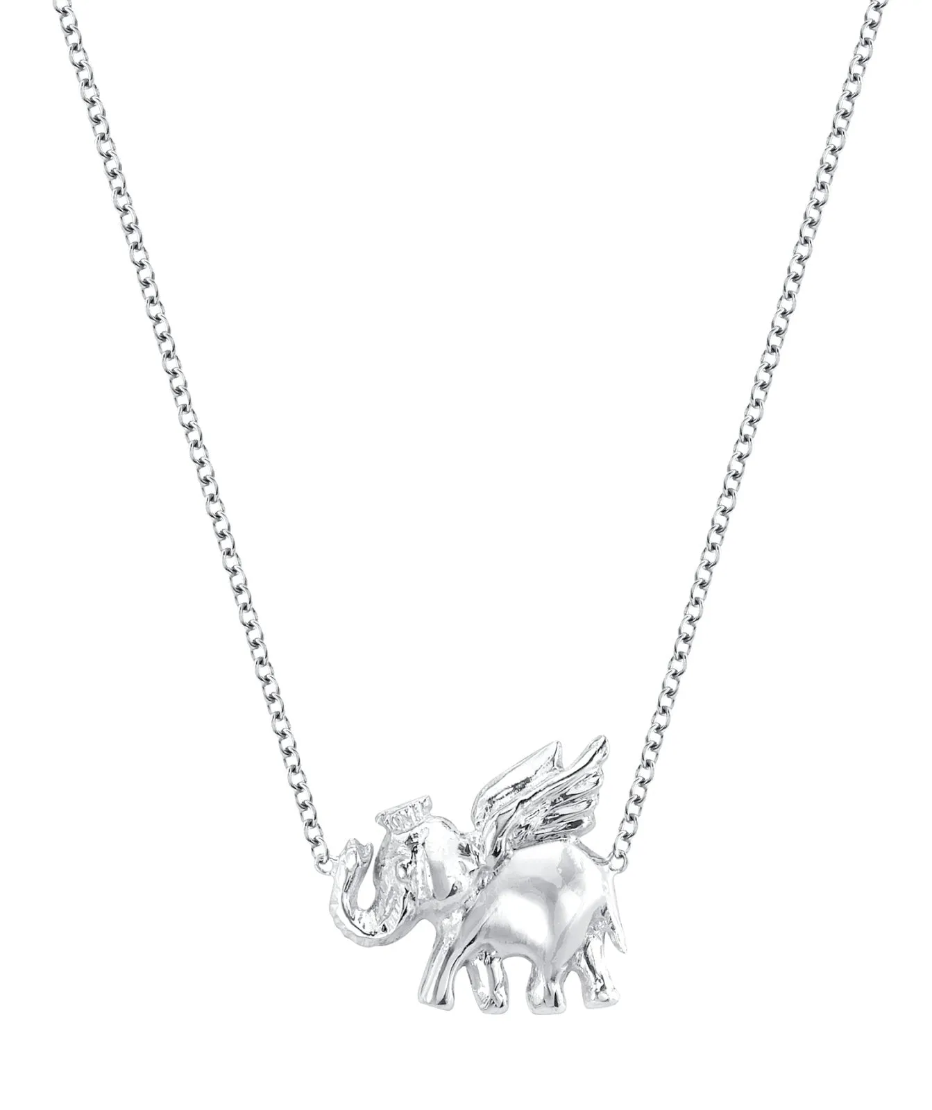 Sacha the Flying Elephant Prince Necklace