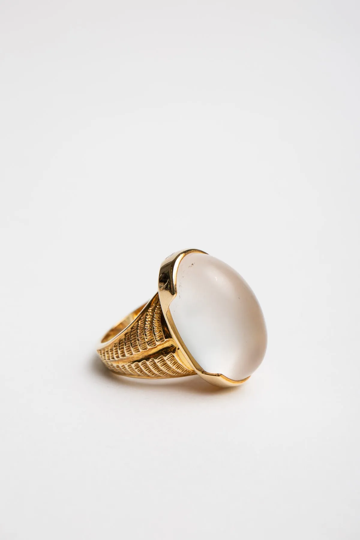 SARAH JANE WILDE | CLEAR QUARTZ RING