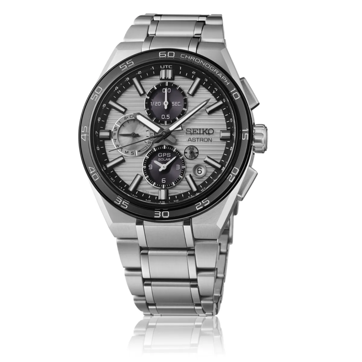 Seiko SSH177J1 SSH177 SSH177J ASTRON GPS Solar Dual Time Chronograph Watch