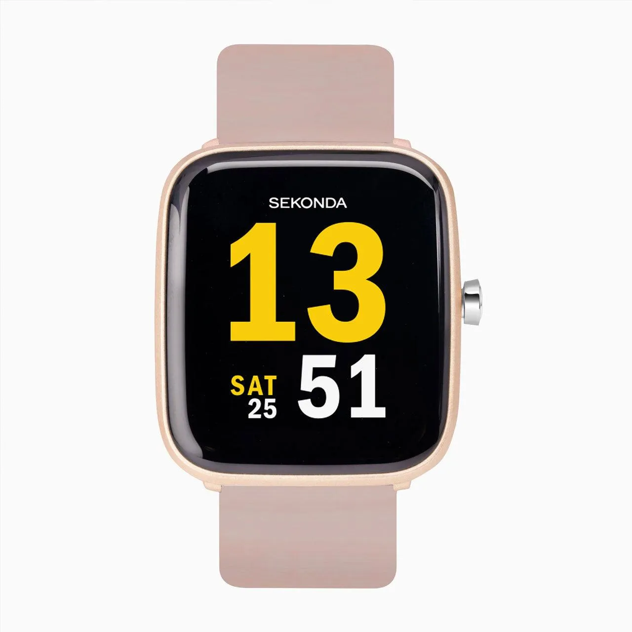 Sekonda Motion Smart Watch | Rose Gold Case & Pink Silicone Strap | 30054