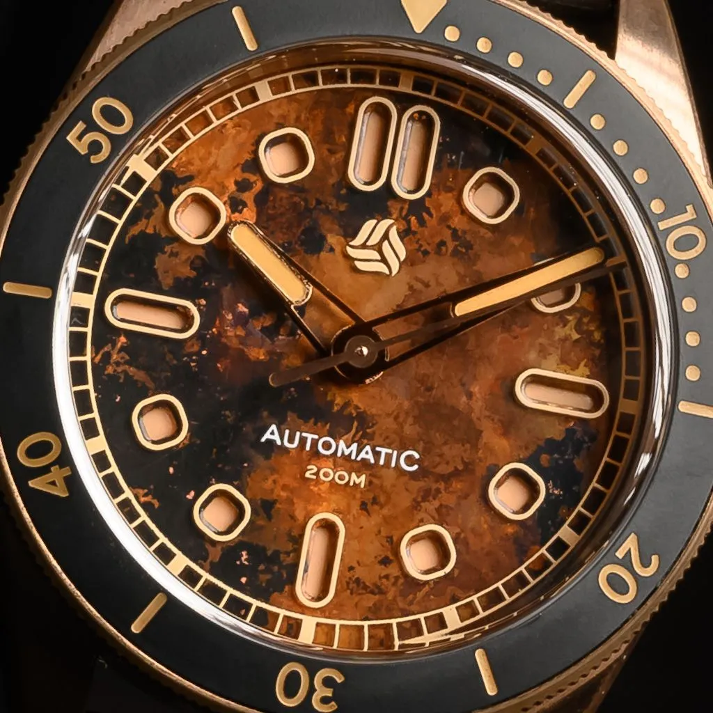 Selten Salvage&nbsp;Bronze &ndash; Vintage&nbsp;Wall (Brown&nbsp;Patina&nbsp;Dial)