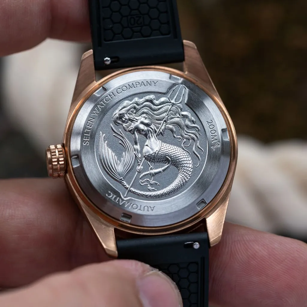 Selten Salvage&nbsp;Bronze &ndash; Vintage&nbsp;Wall (Brown&nbsp;Patina&nbsp;Dial)