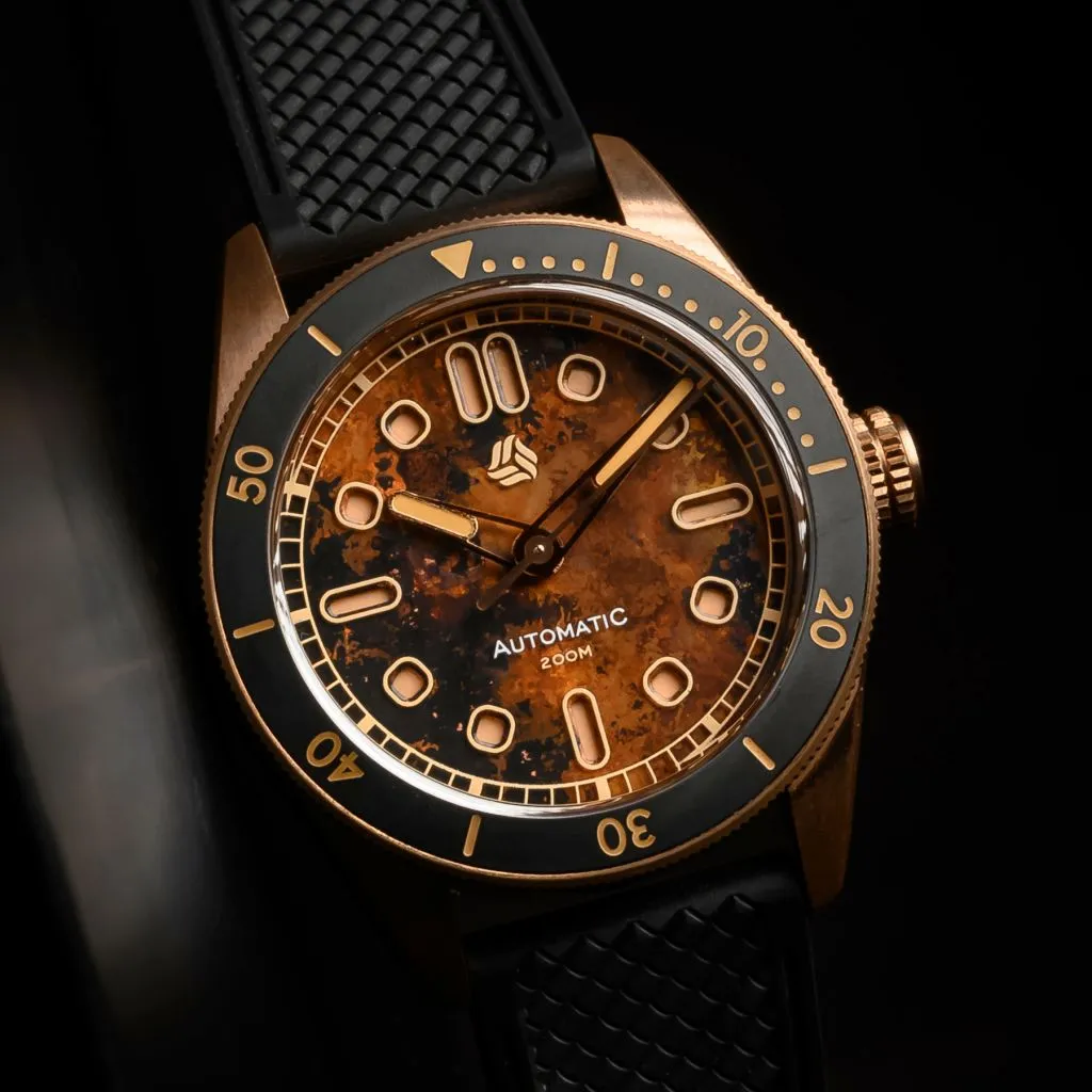 Selten Salvage&nbsp;Bronze &ndash; Vintage&nbsp;Wall (Brown&nbsp;Patina&nbsp;Dial)