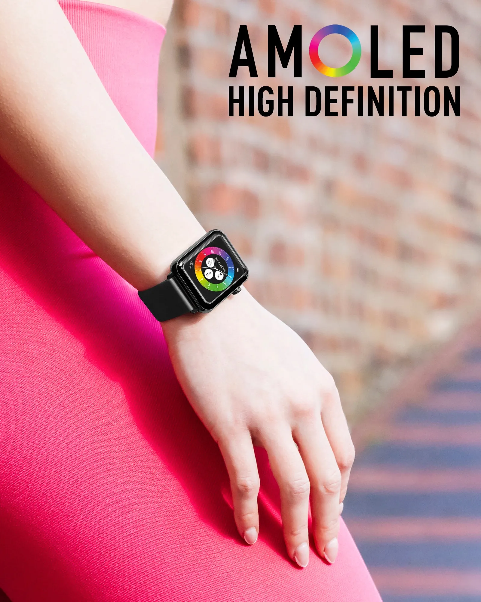Series 30 Amoled Black Smart Calling Watch
