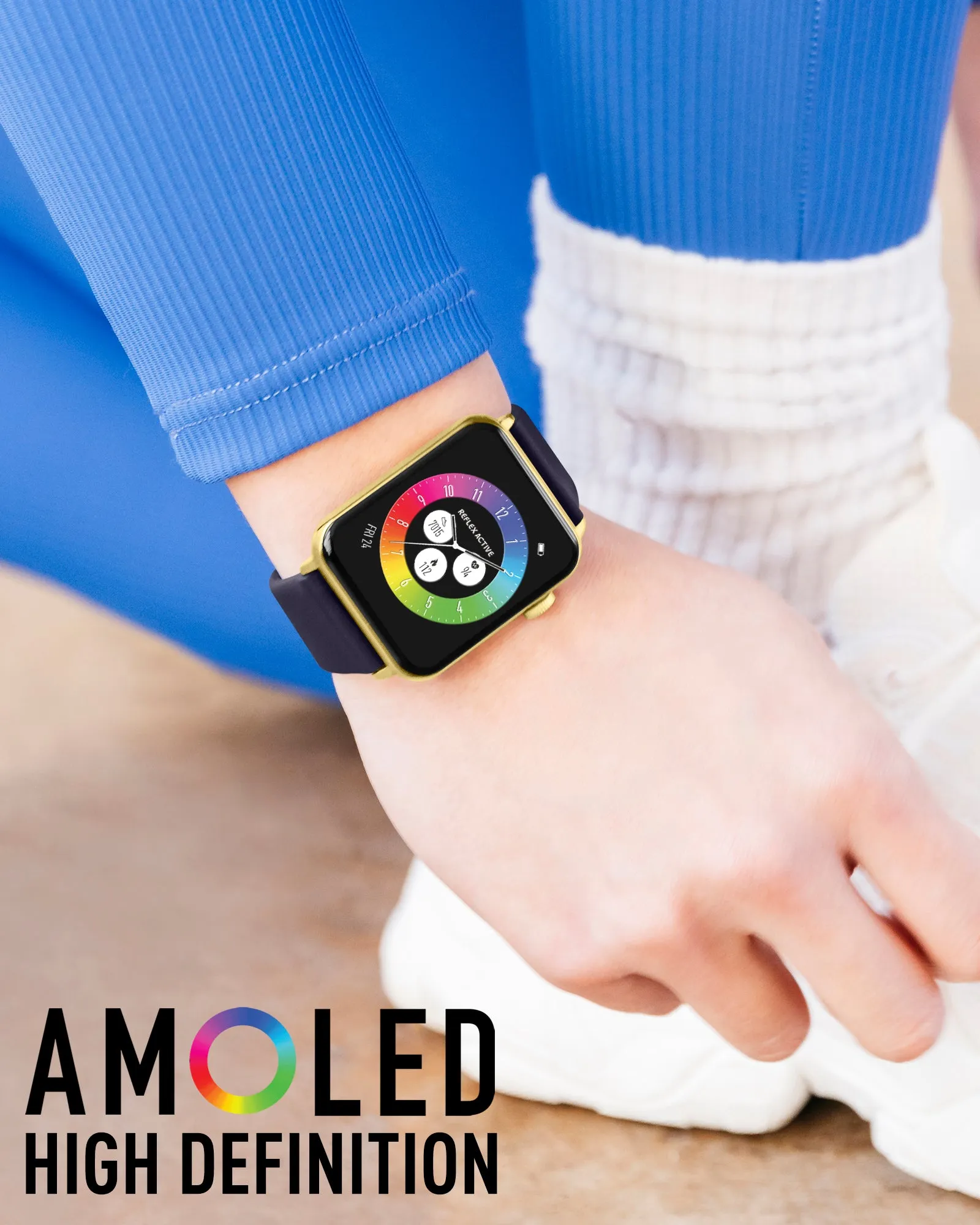 Series 30 Amoled Blue Smart Calling Watch