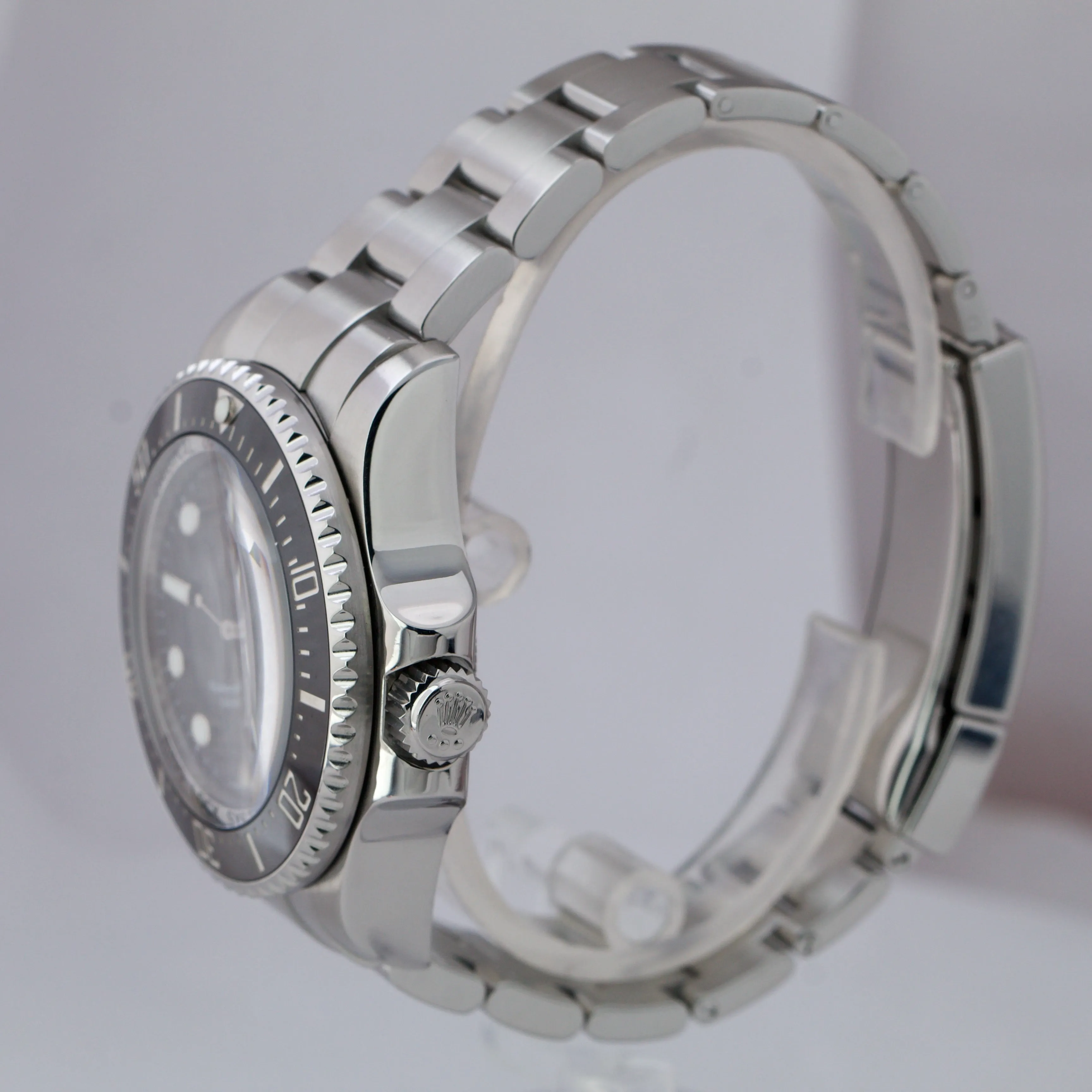 SERVICE CARD RSC Rolex Sea-Dweller Deepsea 116660 Steel 44mm Black Dive Watch