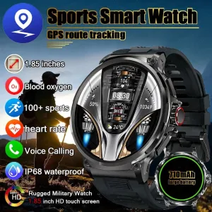 Smart Watch Men 710 mAh Large Battery 400  Dials Fitness Tracker GPS