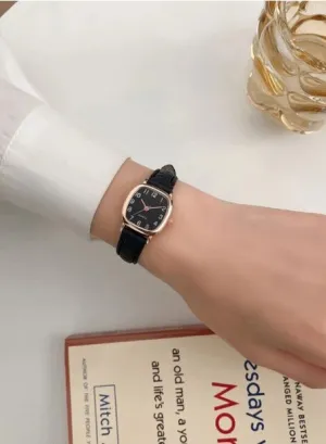 Square Pointer Quartz Watch- FD ⚡