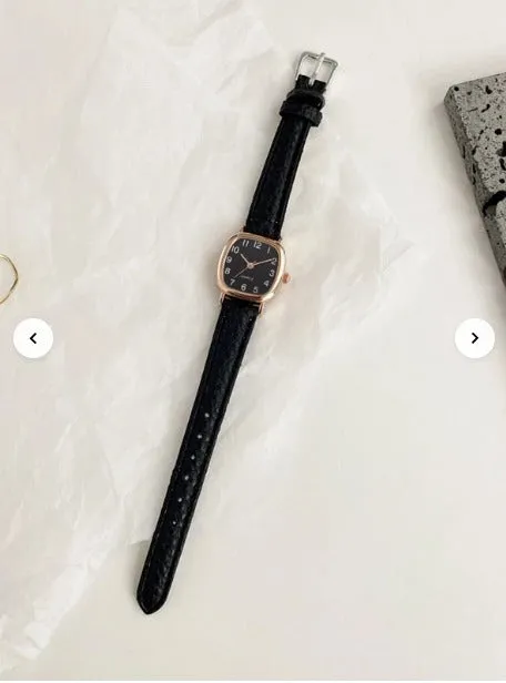 Square Pointer Quartz Watch- FD ⚡