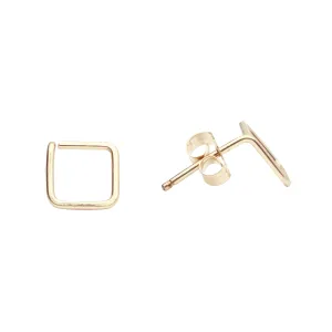 Square Wirewrapped Studs