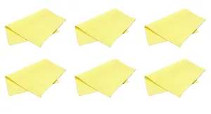 Sunshine Polishing Cloth Kit: 6-Pack - 7-1/2" x 5