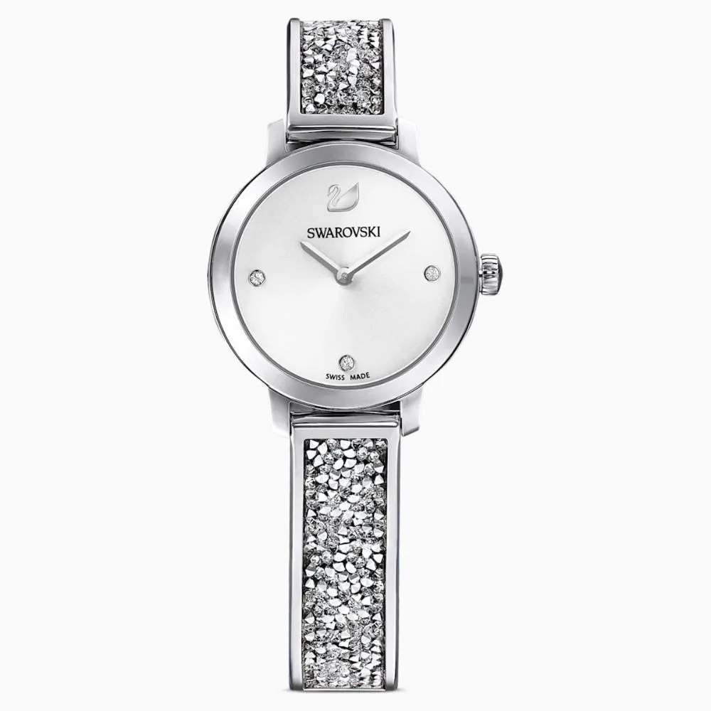 Swarovski Cosmic Rock Watch Metal Bracelet White