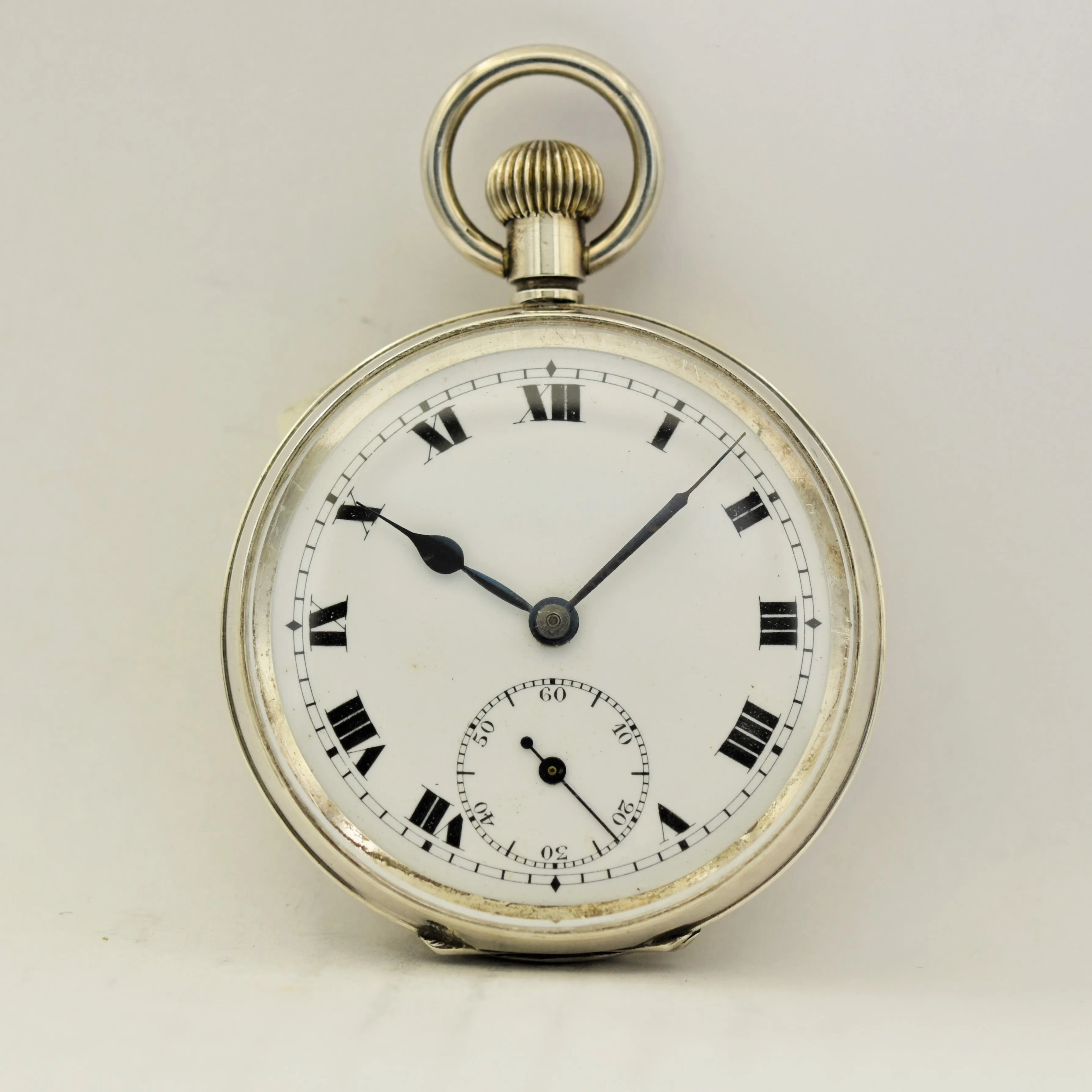 SWISS Silver Pocket Watch