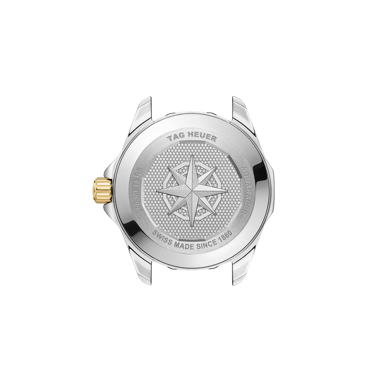 TAG Heuer Aquaracer Professional 200 Watch with 18K Yellow Gold