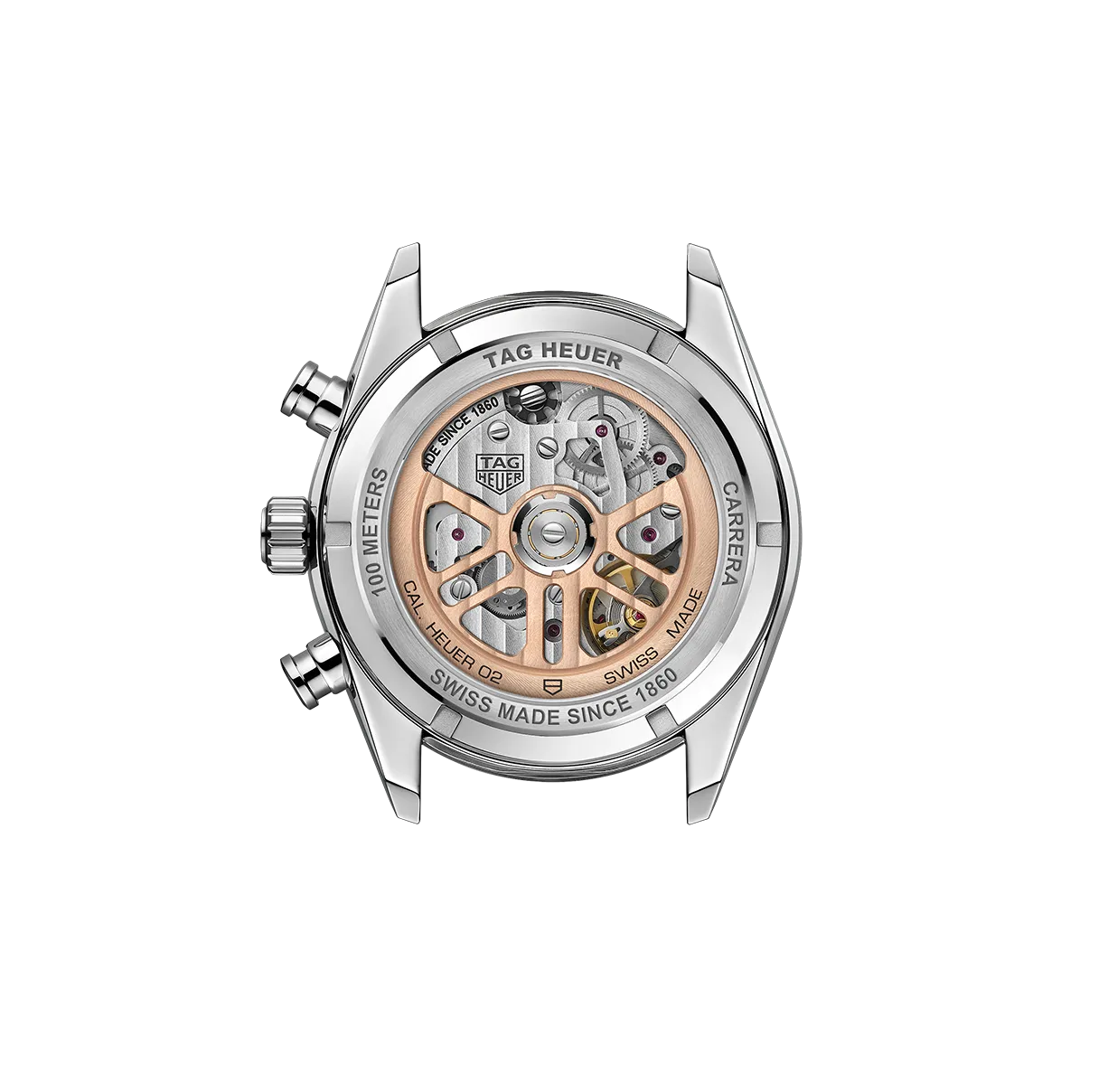TAG Heuer Carrera Chronograph Watch with a Black Dial