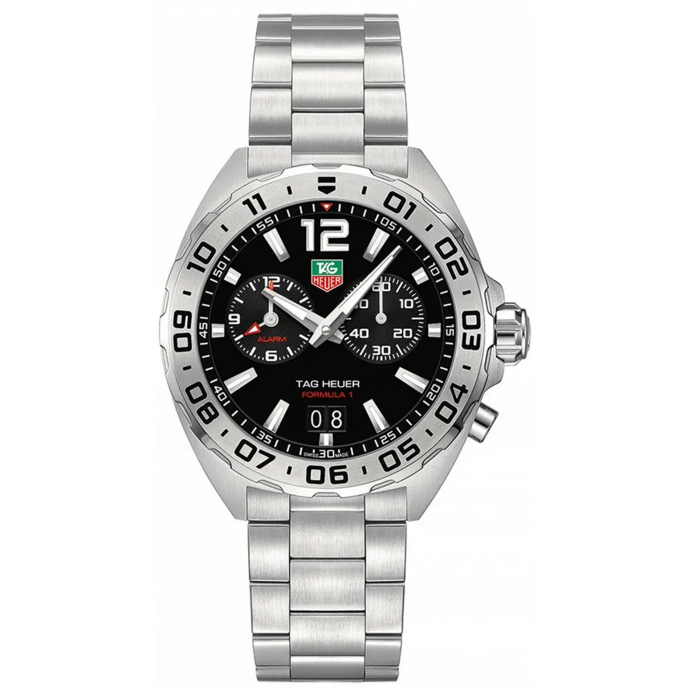 TAG Heuer Formula 1 Men's Chronograph Quartz Movement Black Dial Watch