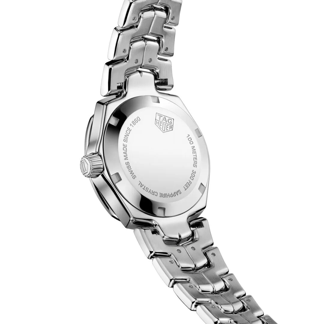 TAG Heuer Link Ladies' Grey Mother-of-Pearl Diamond Dial Watch