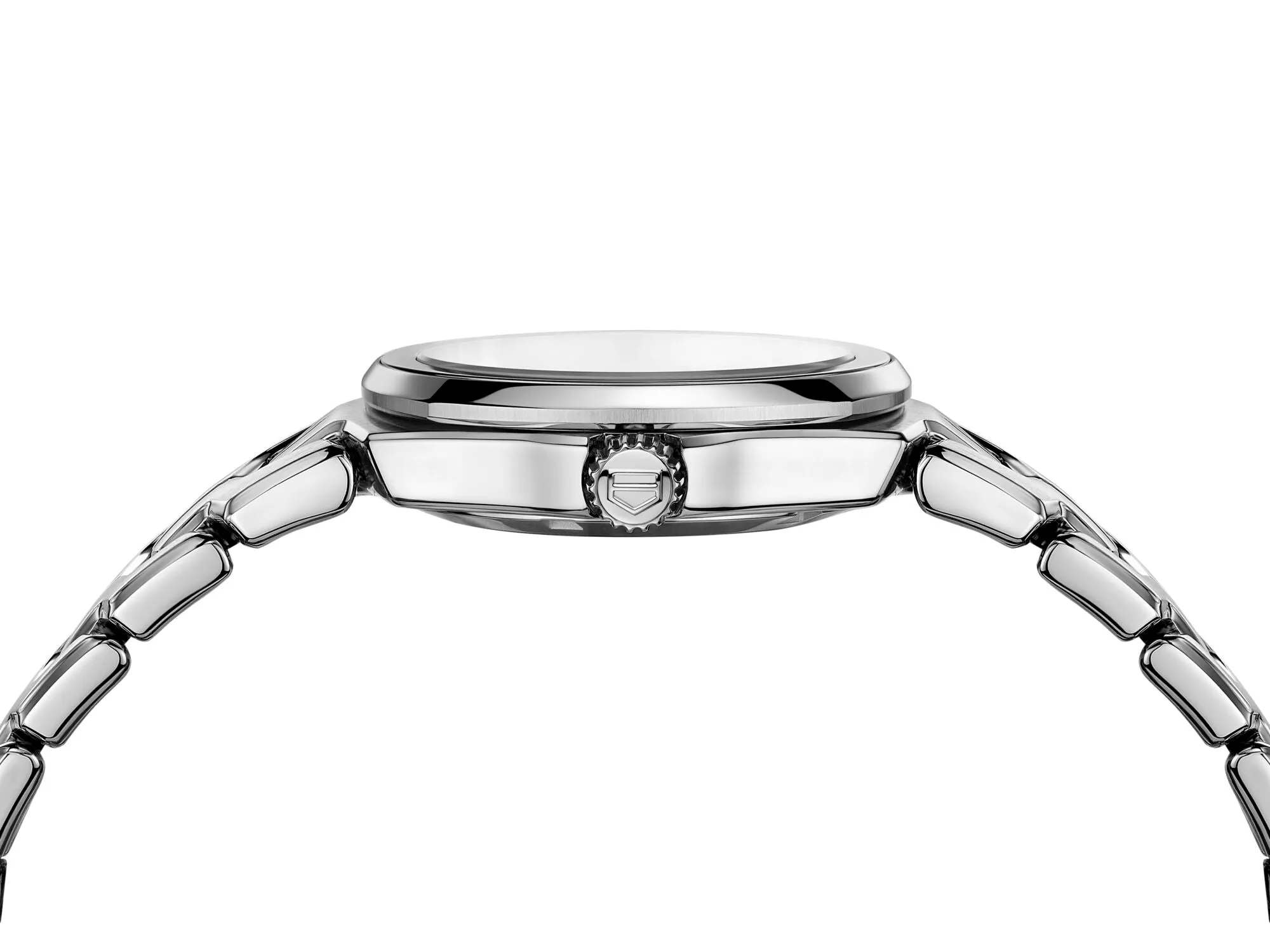 TAG Heuer Link Ladies' Grey Mother-of-Pearl Diamond Dial Watch
