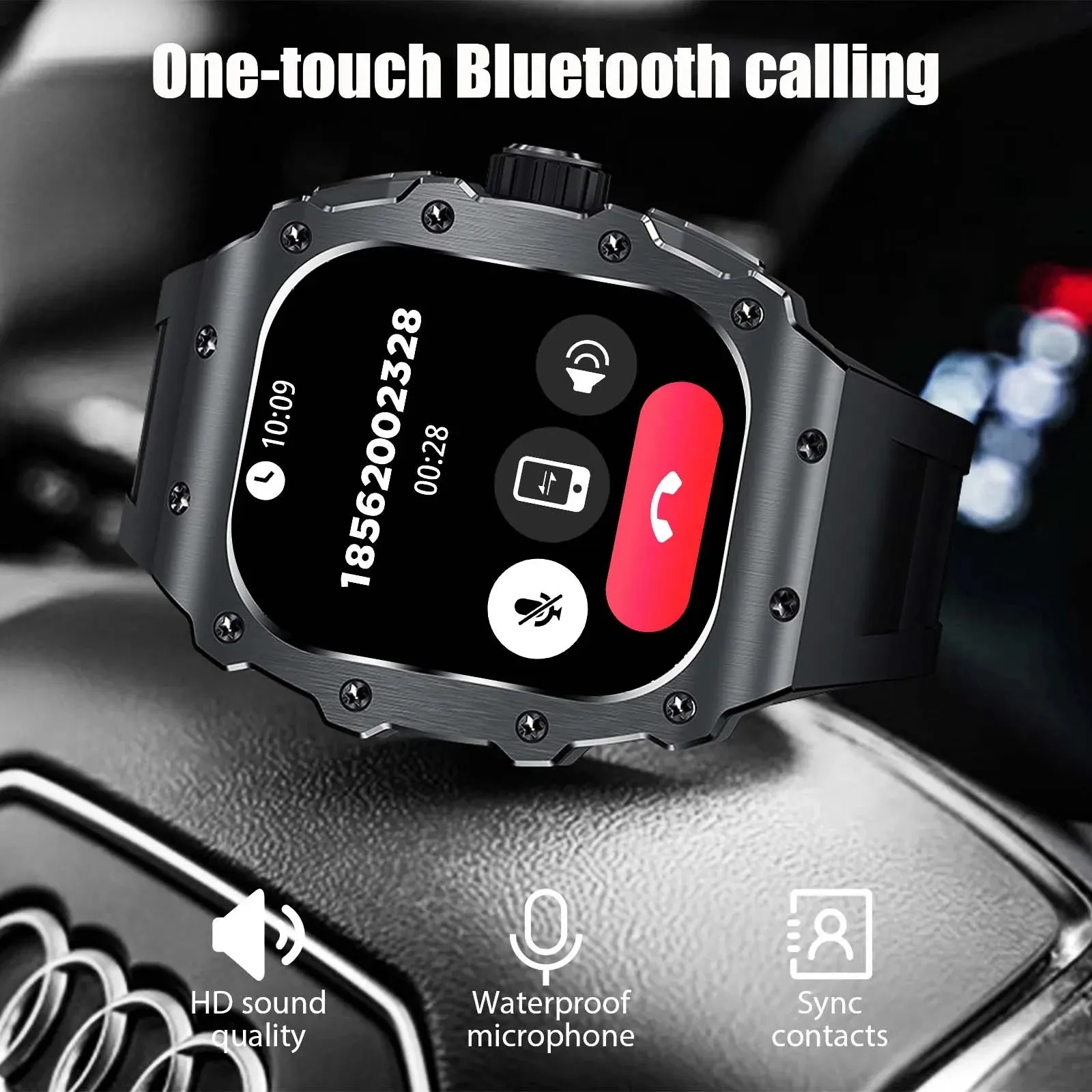 TANK M3 Pro Smart Watch AMOLED AOD Bluetooth Call IP68 Waterproof
