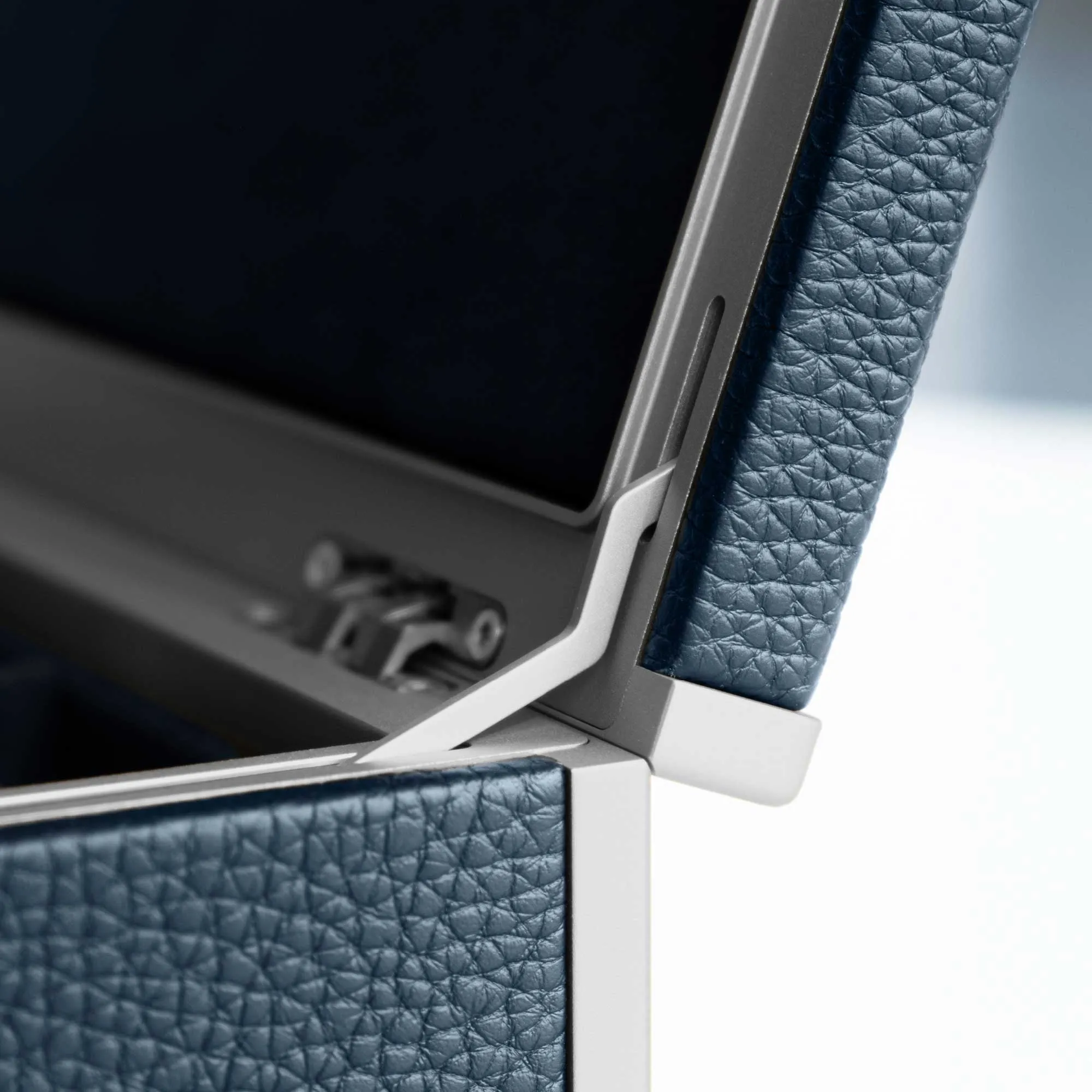 TAYLOR 2 WATCH AND JEWELRY BOX - MARINE / GREY