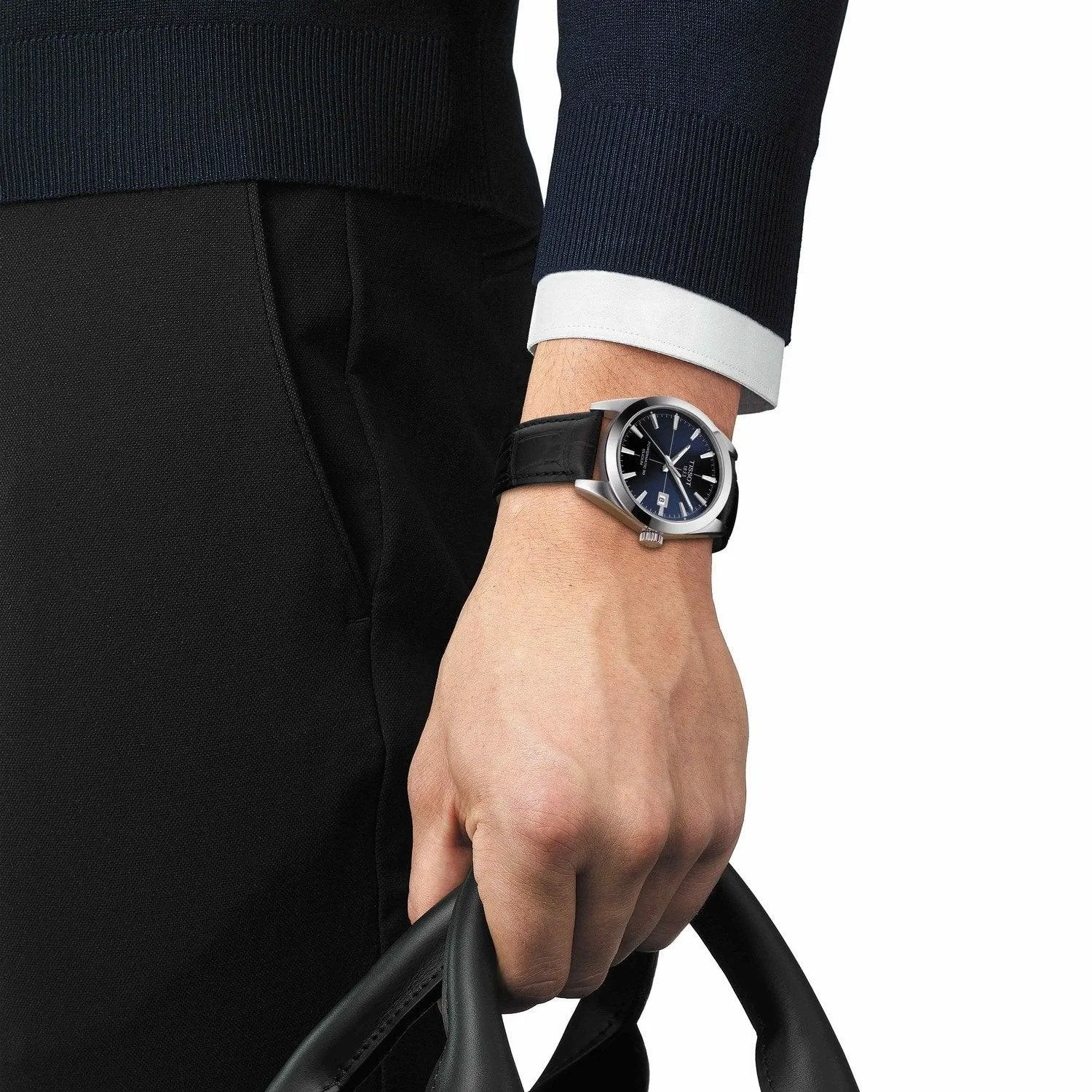 Tissot Gentleman Powermatic 80 Silicium Automatic Men's Watch T1274071604101