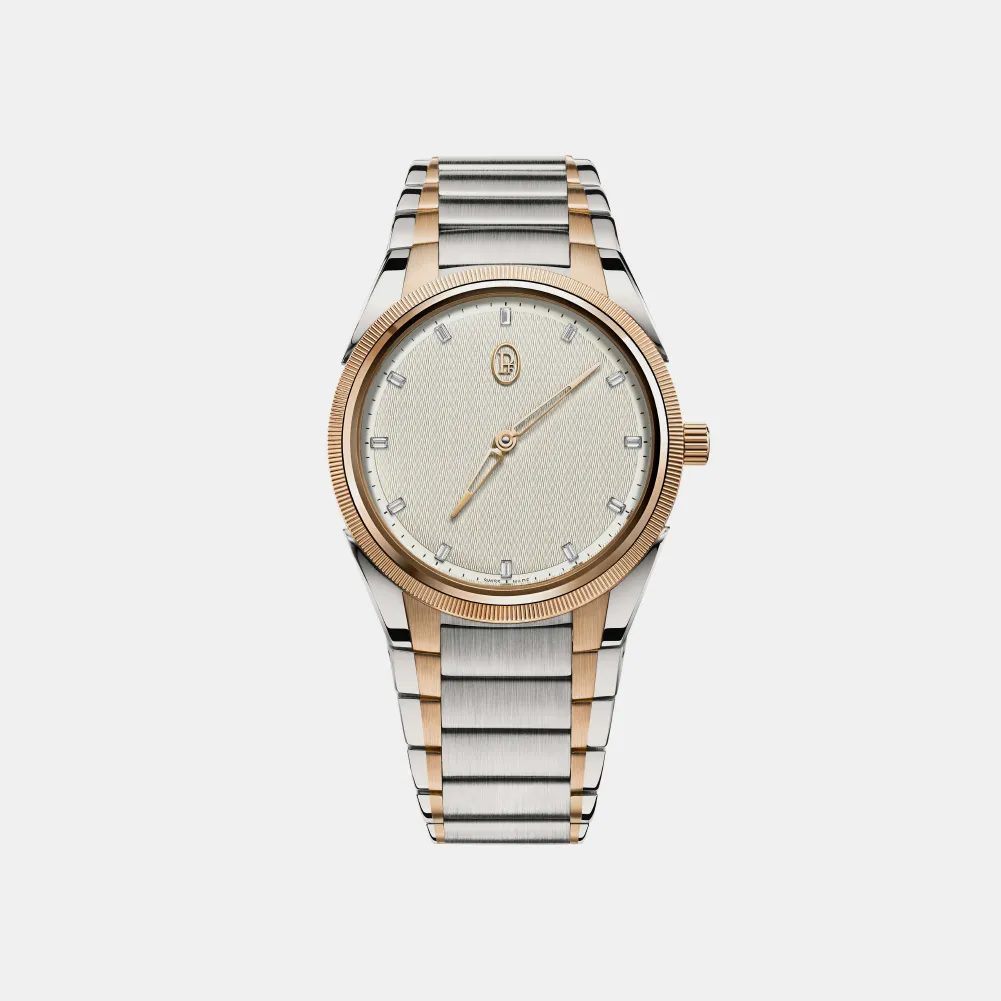 Tonda PF Automatic Steel Rose Gold White Citrine Set