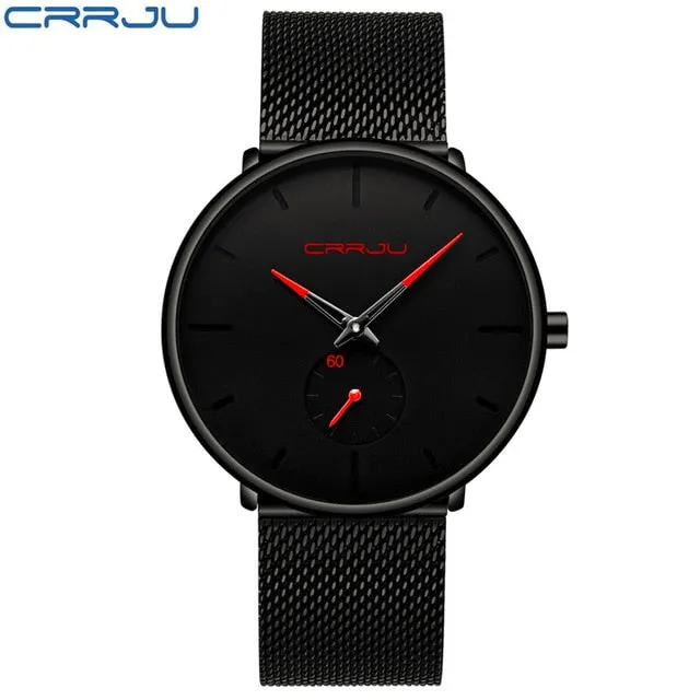 Top Brand Luxury Famous Dress Fashion Watches Ultra Thin Wristwatch
