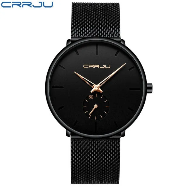 Top Brand Luxury Famous Dress Fashion Watches Ultra Thin Wristwatch