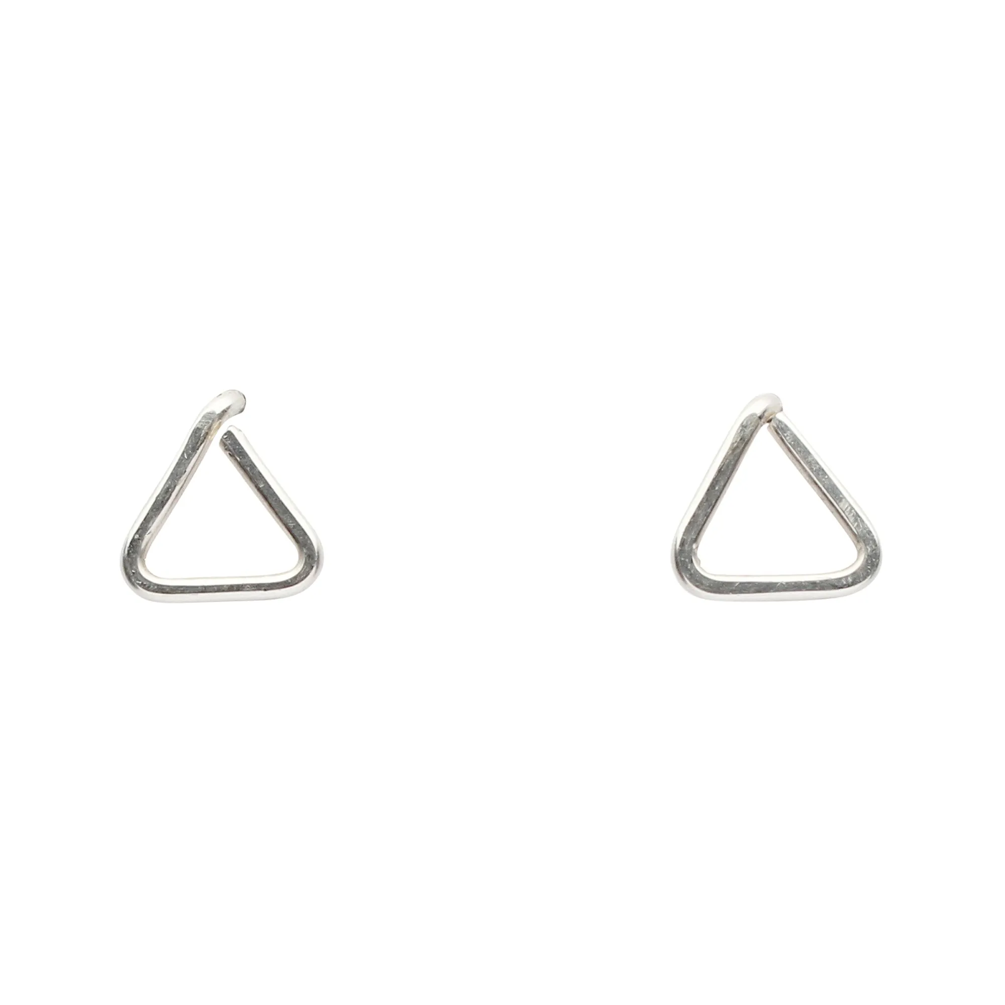 Triangle Wirewrapped Studs