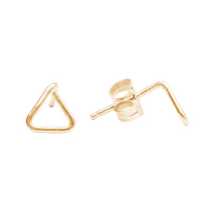 Triangle Wirewrapped Studs