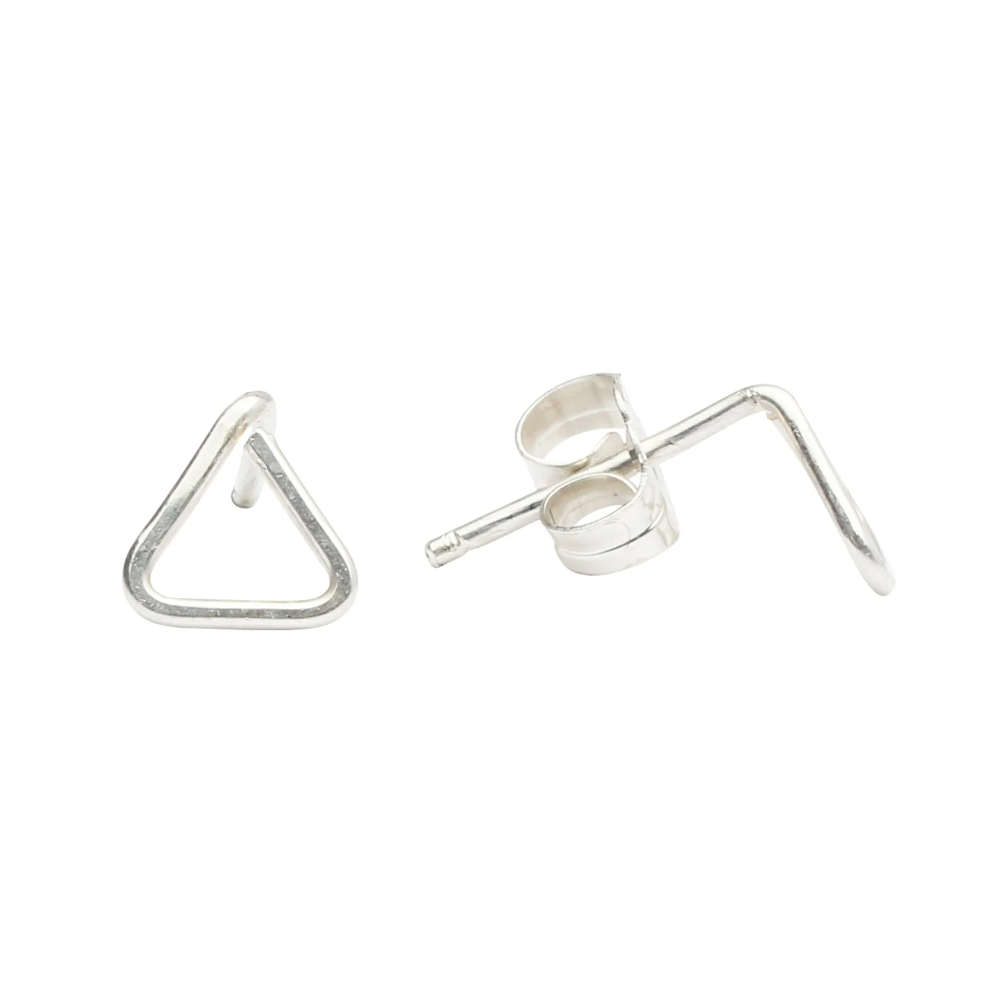 Triangle Wirewrapped Studs