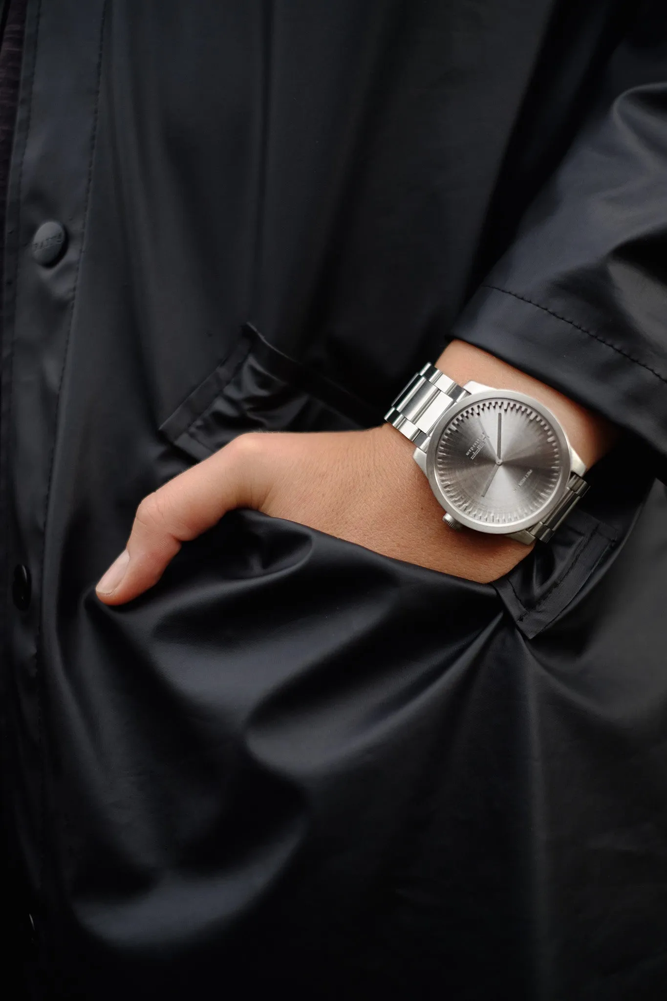 Tube watch S42 steel