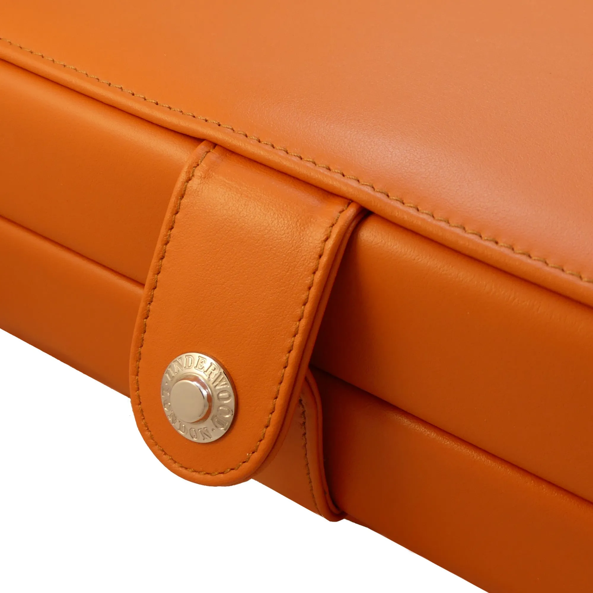 Underwood (London) - 10-Unit Watch Storage Case in Tan Leather