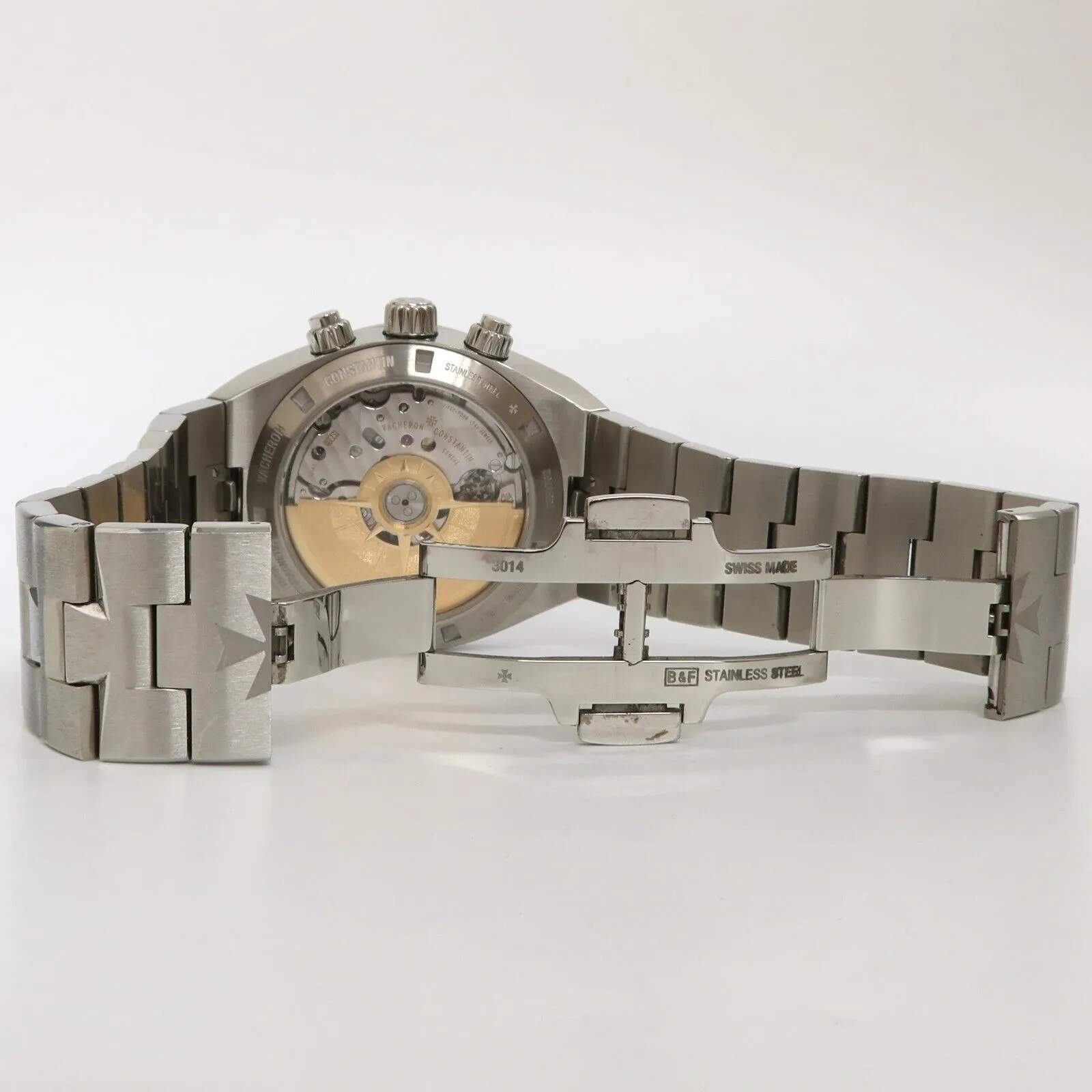 Vacheron Constantin Overseas Chronograph Blue Dial Chronograph Steel 5500V