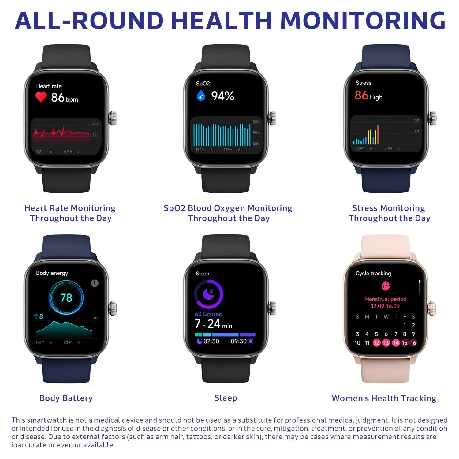 Vibeat Smart Watch GTX10