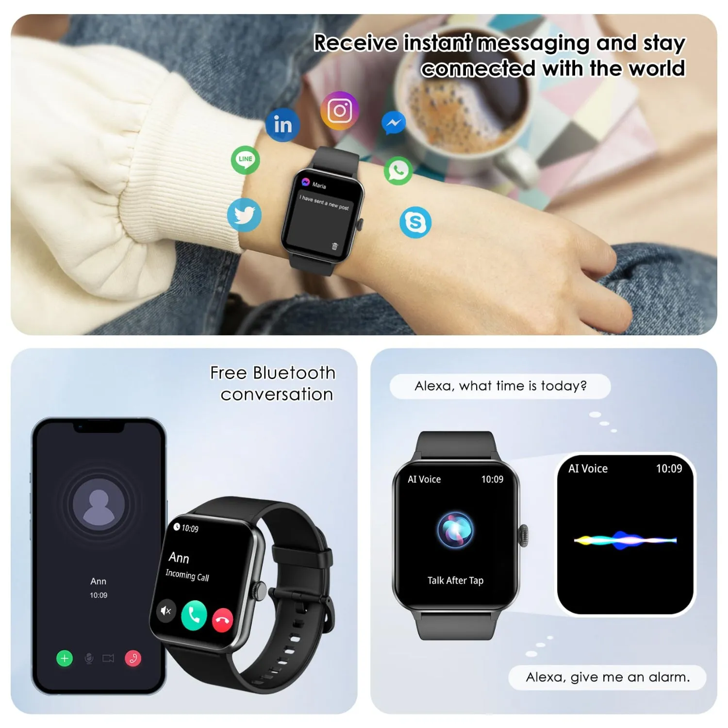 Vibeat Smart Watch GTX10