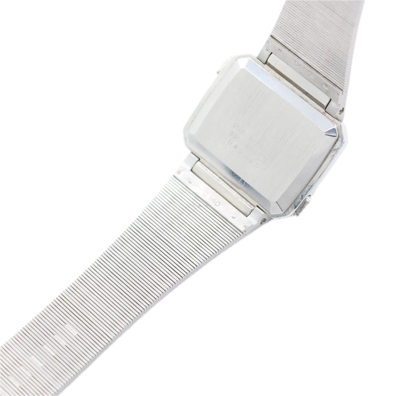 Vintage 1980 Seiko D031-401H Dot Matrix Men's Quartz LCD Wristwatch D031 Steel