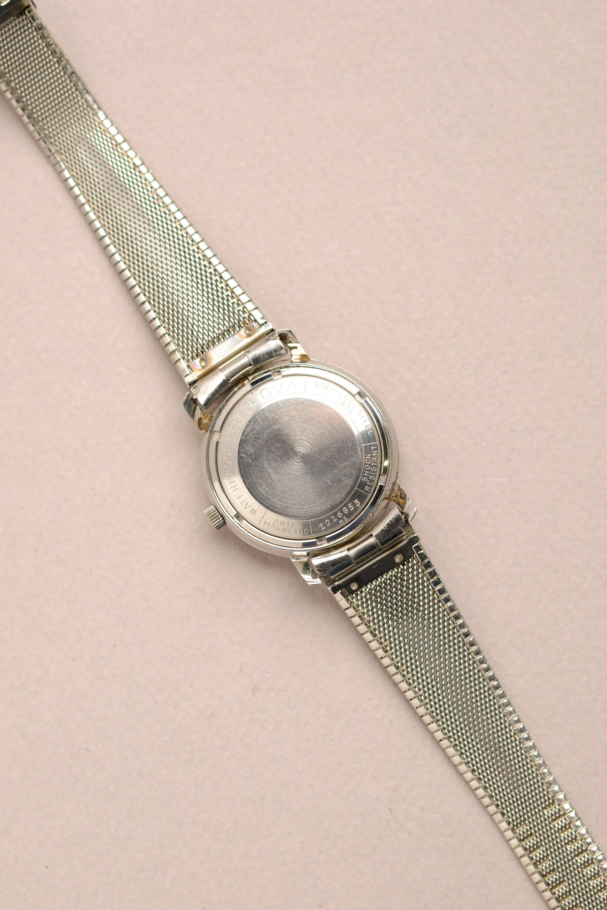 Vintage Bulova Jet Clipper Watch 'Explorer Dial' 1965